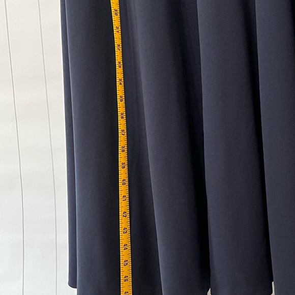 Donna Karan Navy Blue High Low dress - Picture 7 of 14